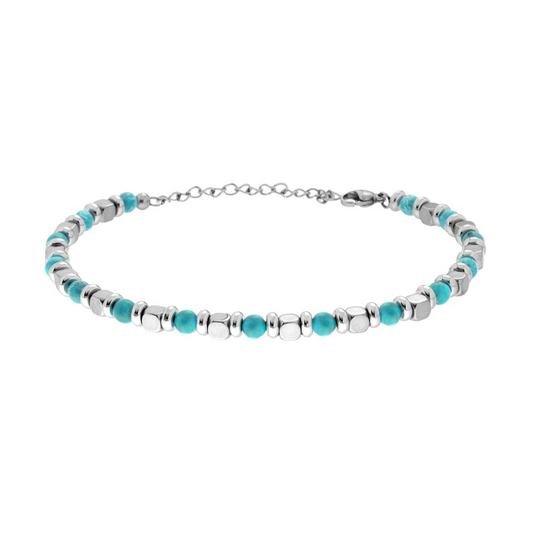 Elegantní náramek Turchese (steel)