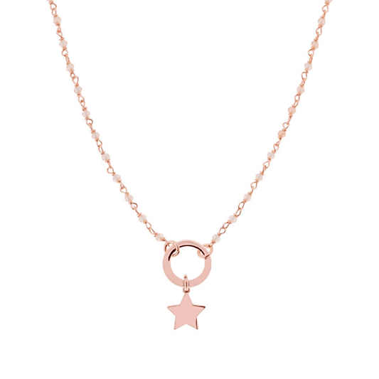 Stříbrný náhrdelník Crystal Rosa