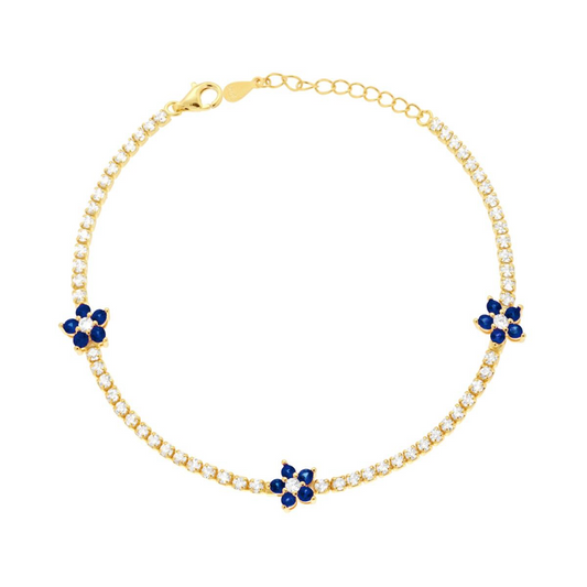 stribrny-naramek-fiori-blu